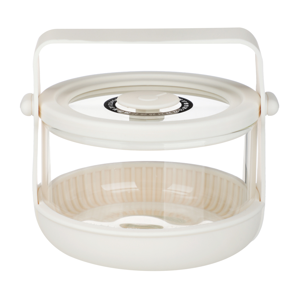 Контейнер ланч-бокс тм SATOSHI 400 мл, боросиликатное стекло, силикон, арт.№ 825-268