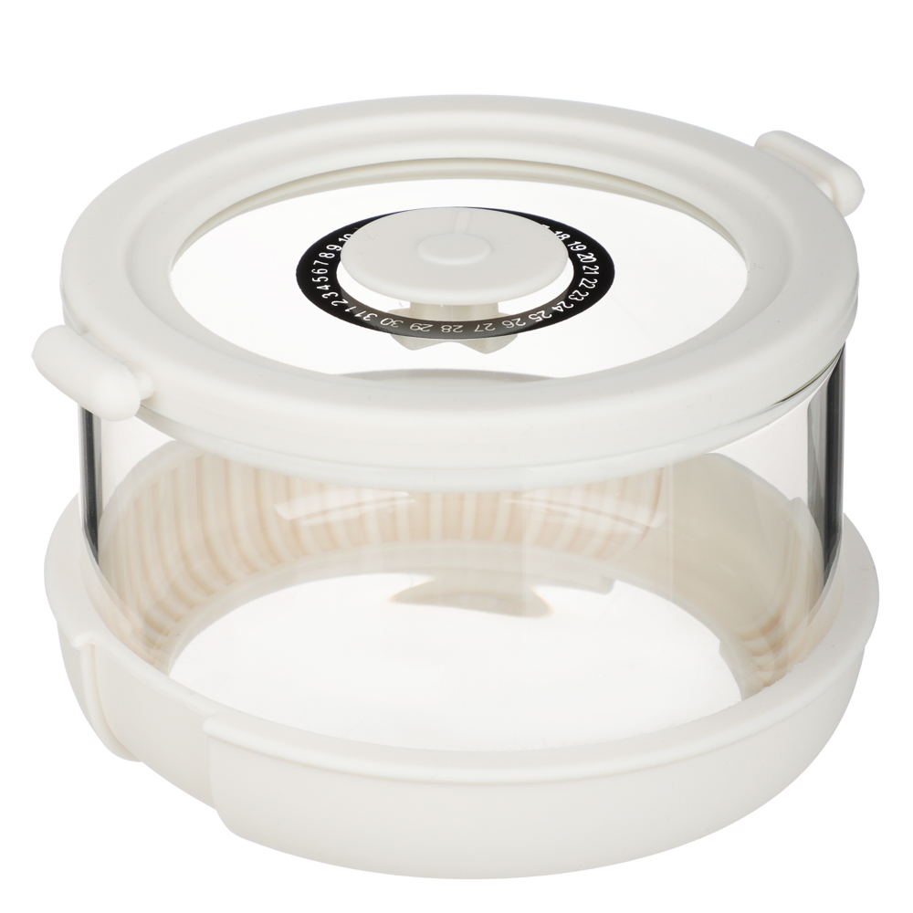 Контейнер ланч-бокс тм SATOSHI 400 мл, боросиликатное стекло, силикон, арт.№ 825-268