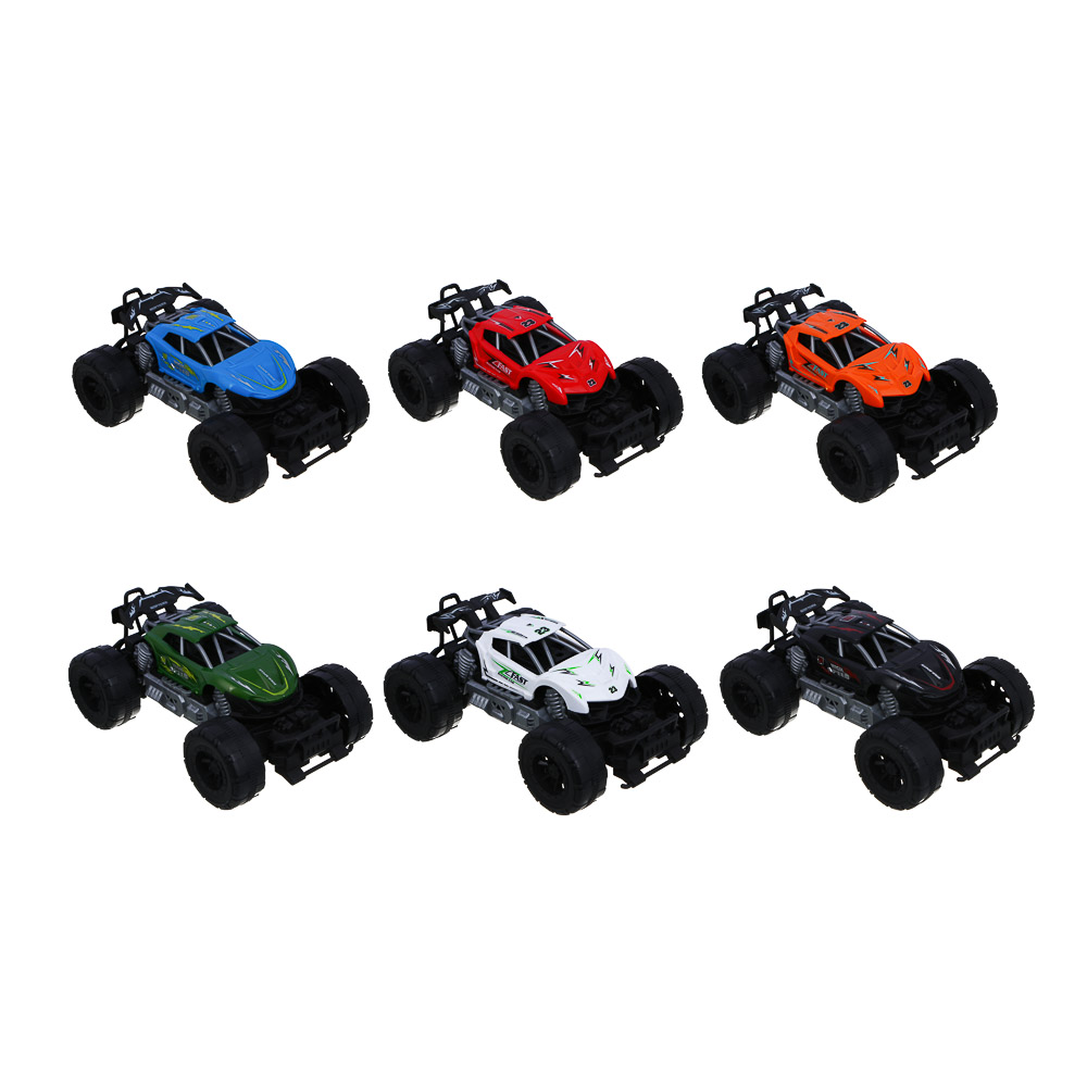 ИГРОЛЕНД Машинка Внедорожник, инерция, 18х10,5х10 см, 6 дизайнов, арт.№ 292-422