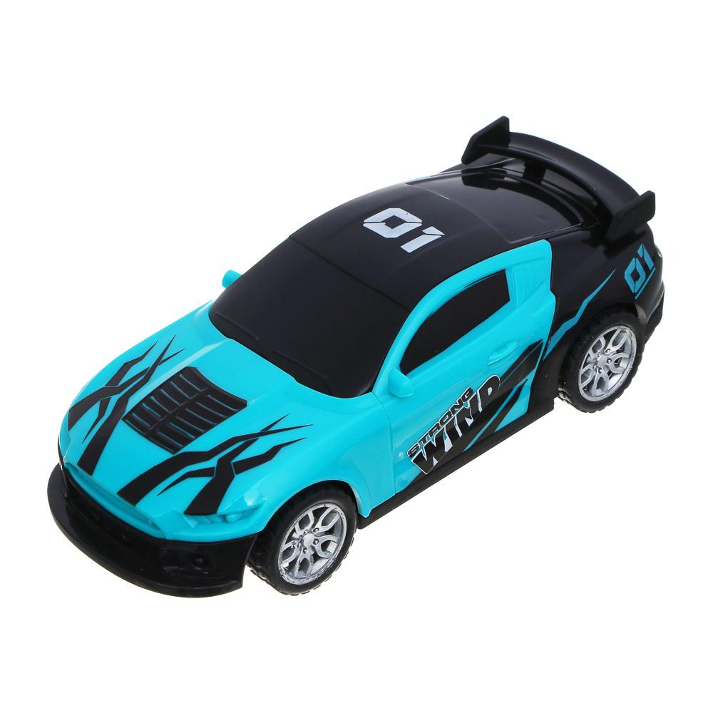 ИГРОЛЕНД Машинка, разбивается при ударе, собирается обратно, АБС, 18,2х5,2х25 см, 8 диз., арт.№ 292-423