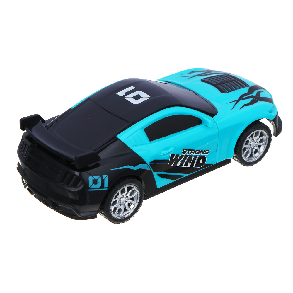 ИГРОЛЕНД Машинка, разбивается при ударе, собирается обратно, АБС, 18,2х5,2х25 см, 8 диз., арт.№ 292-423