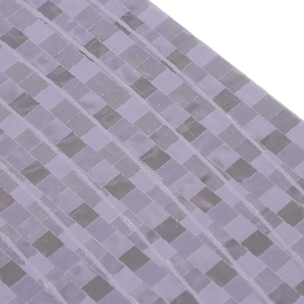 ЕРМАК Набор светоотражающих наклеек, 8 штук, 21*0,9 см, белый, арт.№ 754-018