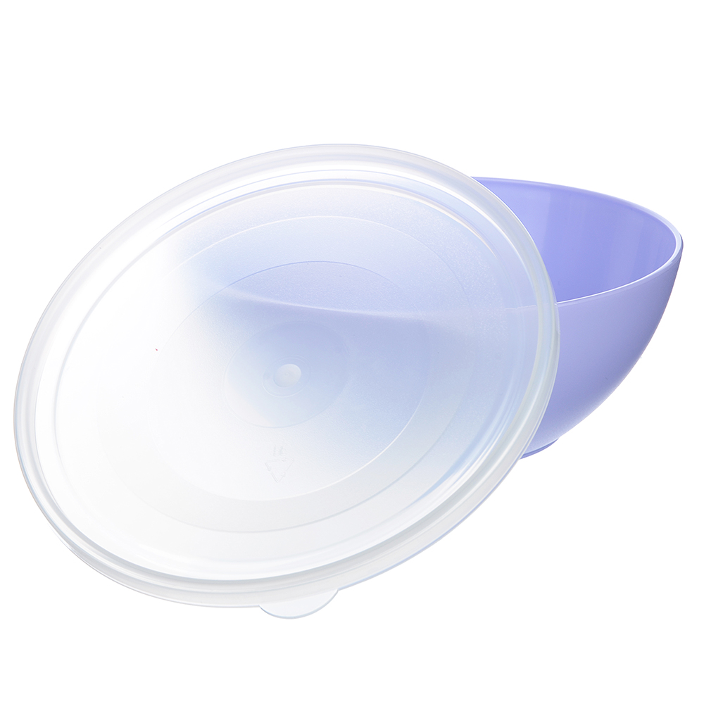 VETTA Миска с крышкой, пластик, 0,8л, 2 цвета, арт.№ 861-253