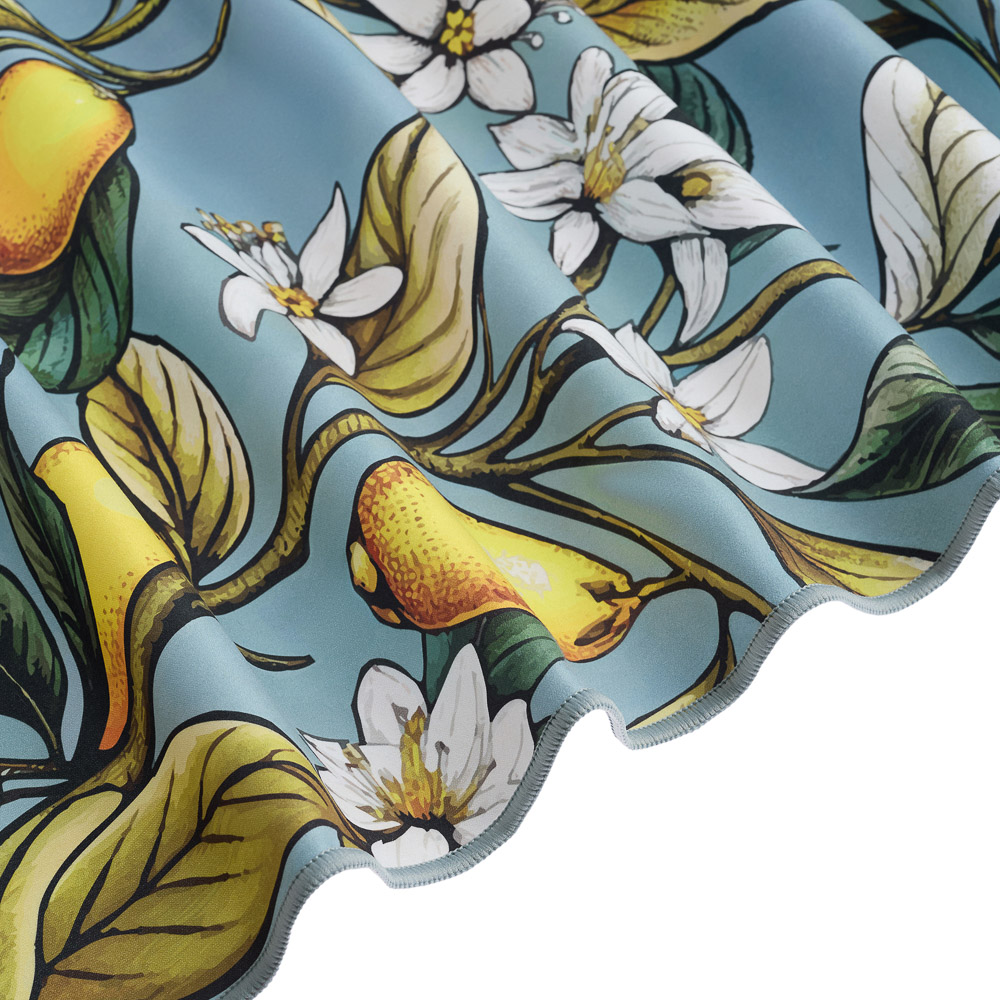 PROVANCE Саммер Полотенце пляжное из микрофибры 70х150см, 100% полиэстер, лимоны, арт.№ 496-036