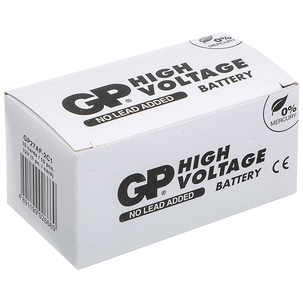 Батарейка 27А GP 1шт в блистере, арт.№ 917-128
