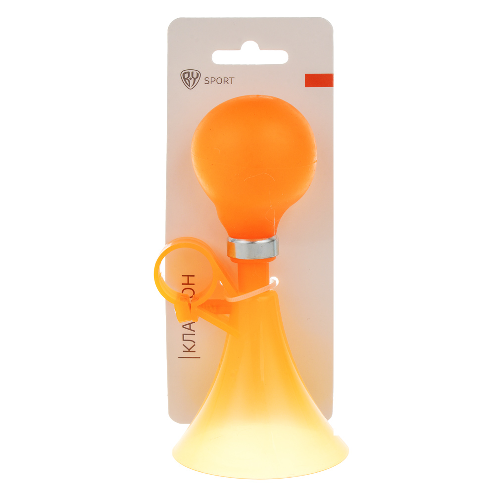 Клаксон, тм BY SPORT, 15х7см, резина, ABS, 3 цвета, арт.№ 195-121