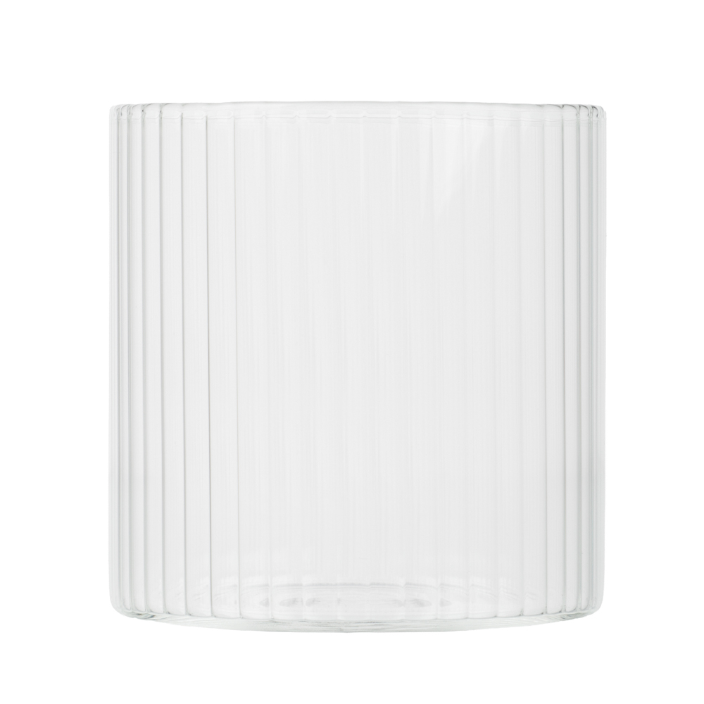 Стакан тм MILLIMI Симпл, 300мл, стекло, рифленый, арт.№ 878-690