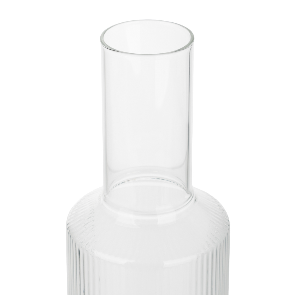 Кувшин тм MILLIMI Симпл, 1200мл, стекло, рифленый, арт.№ 878-691