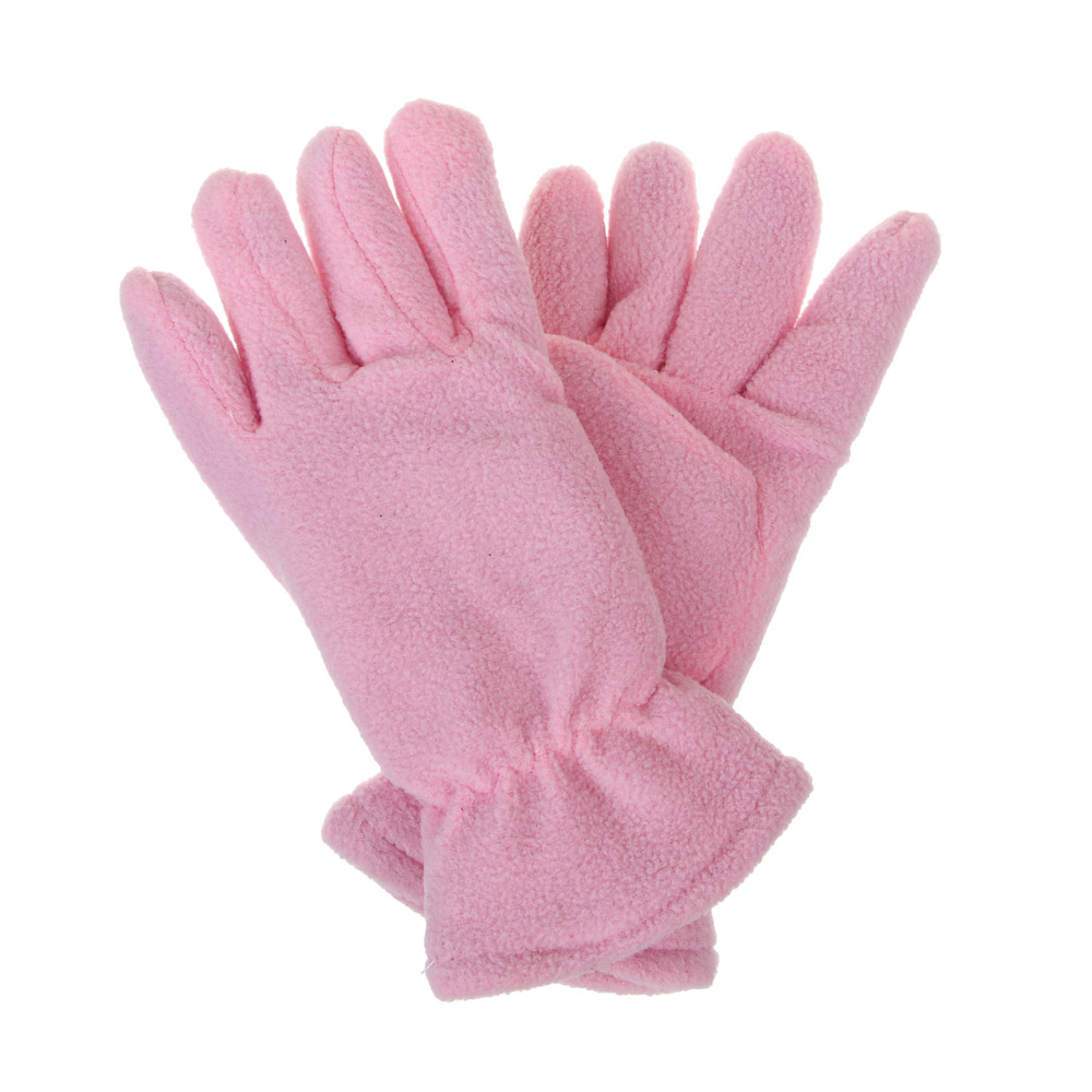 GALANTE Перчатки подростковые флисовые, р.16, 100% полиэстер, цвета в ас-те, ОЗ25-31, арт.№ 363-447