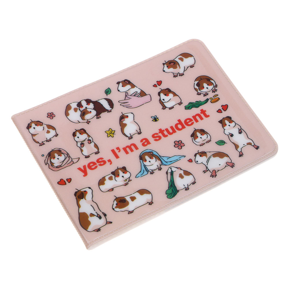 ЮL Обложка для студенческого билета, 7,8x10,6см, ПВХ, 6 дизайнов, арт.№ 334-134