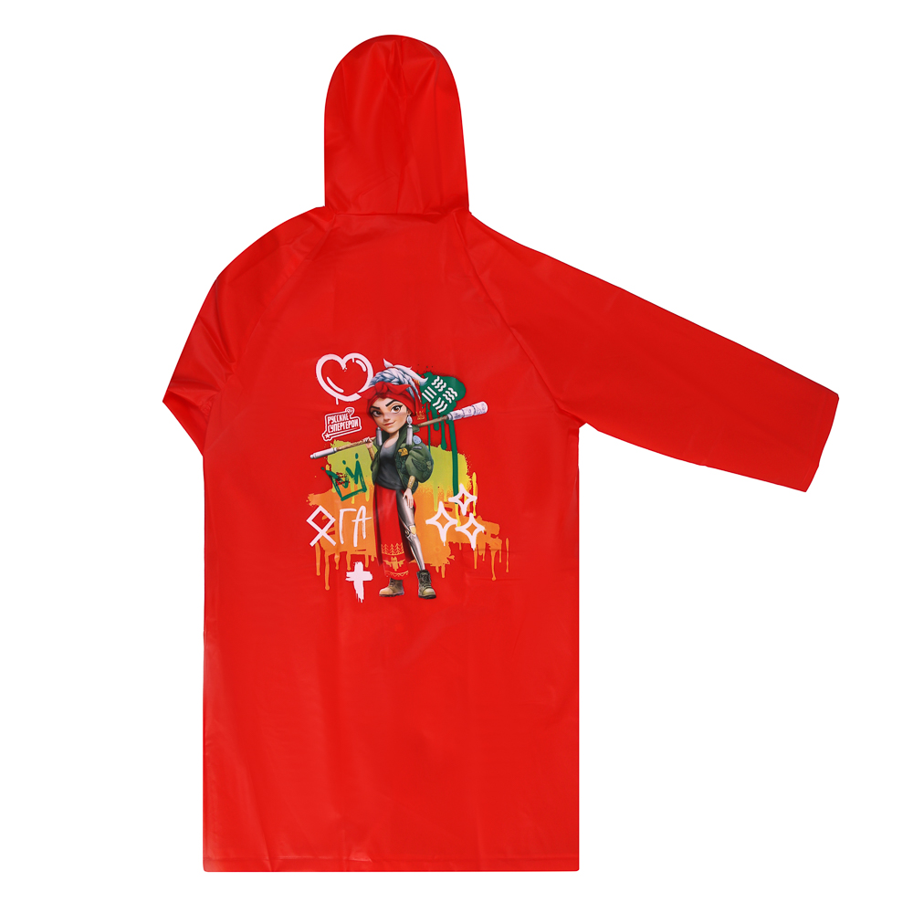 BY Русские Супергерои Дождевик детский 87x54см Яга, EVA 140мкм, 6+, арт.№ 188-024