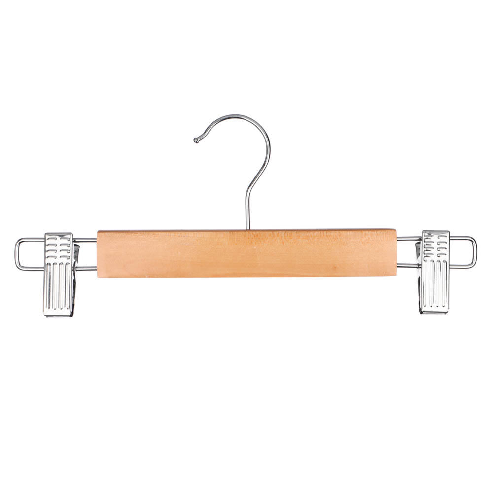 VETTA Вешалка деревянная для юбок и брюк, с клипсами, 28см, арт.171, арт.№ 455-021