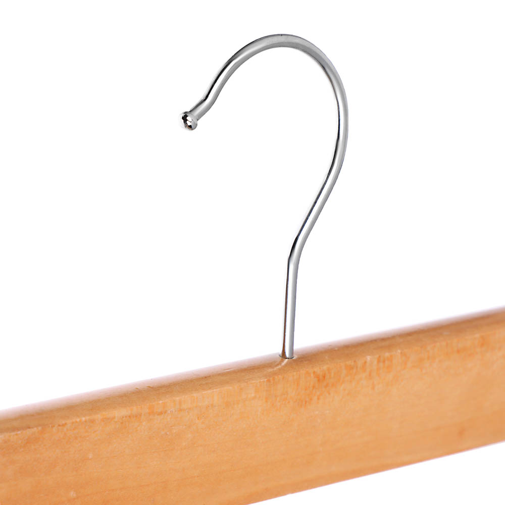 VETTA Вешалка деревянная для юбок и брюк, с клипсами, 28см, арт.171, арт.№ 455-021