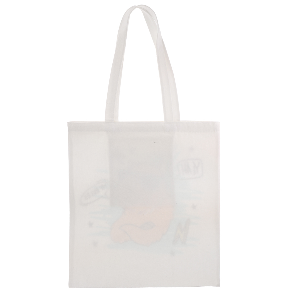 Сумка-шоппер, "Панды/Капибары", 38x42см, длина ручек 58 см, внутр. карман, полиэстер, 6 дизайнов, арт.№ 524-285