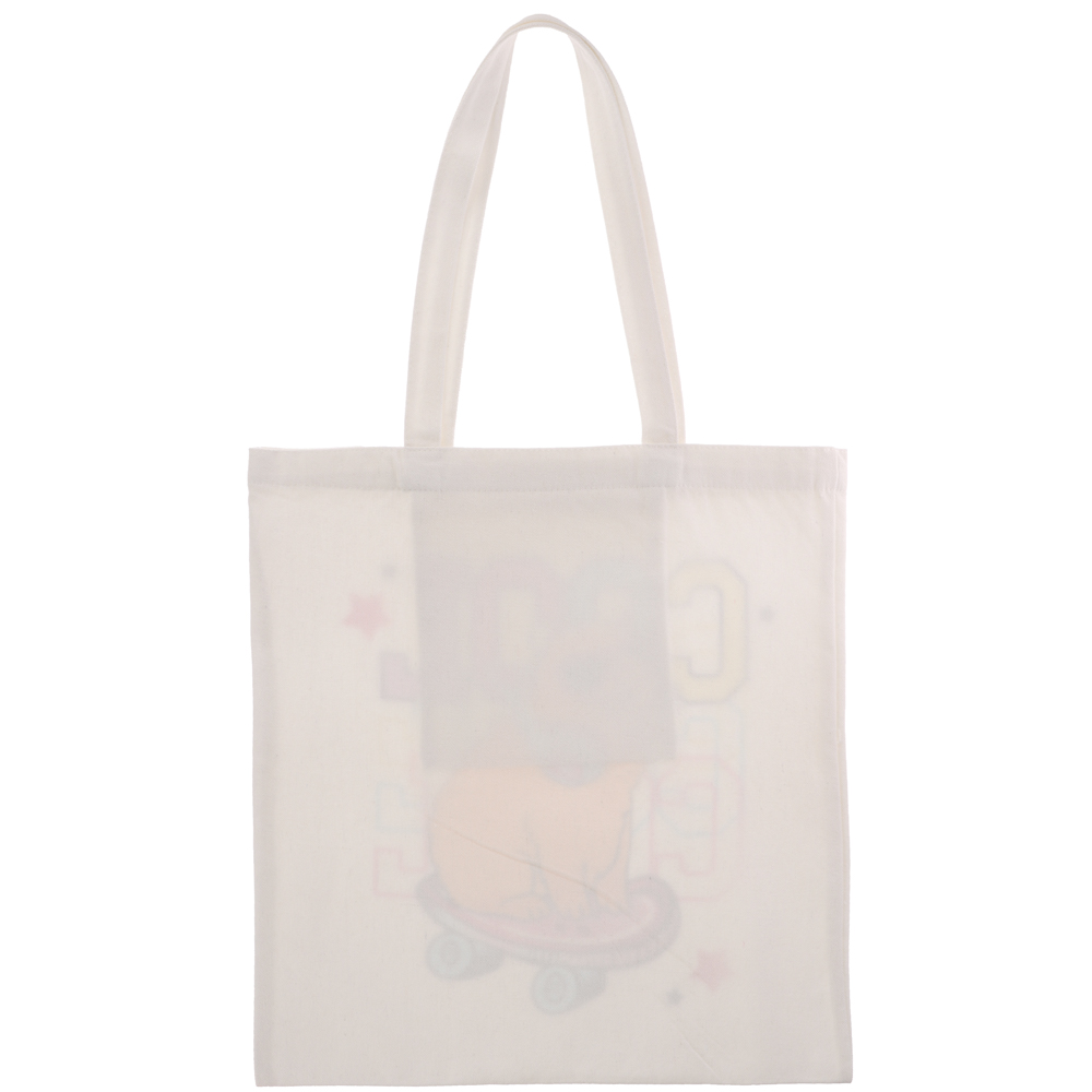 Сумка-шоппер, "Панды/Капибары", 38x42см, длина ручек 58 см, внутр. карман, полиэстер, 6 дизайнов, арт.№ 524-285