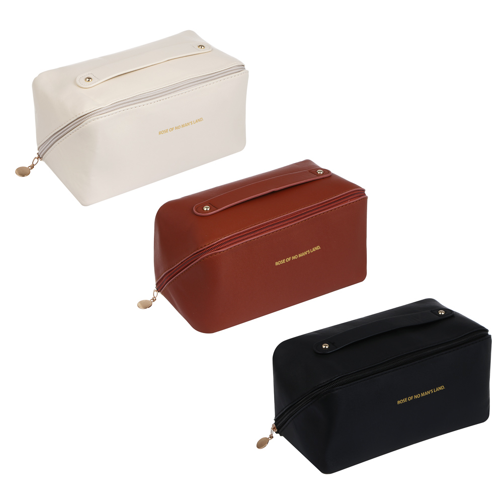 Косметичка саквояж 6 отделений тм ЮL, ПУ, 25х11х11см, 3 цвета, арт.№ 327-341