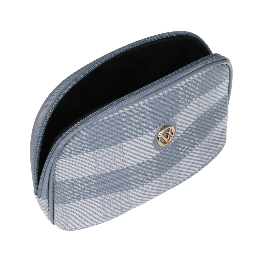 Косметичка скругленная тм ЮL Viki, ПВХ, 24х15х8см, арт.№ 327-344