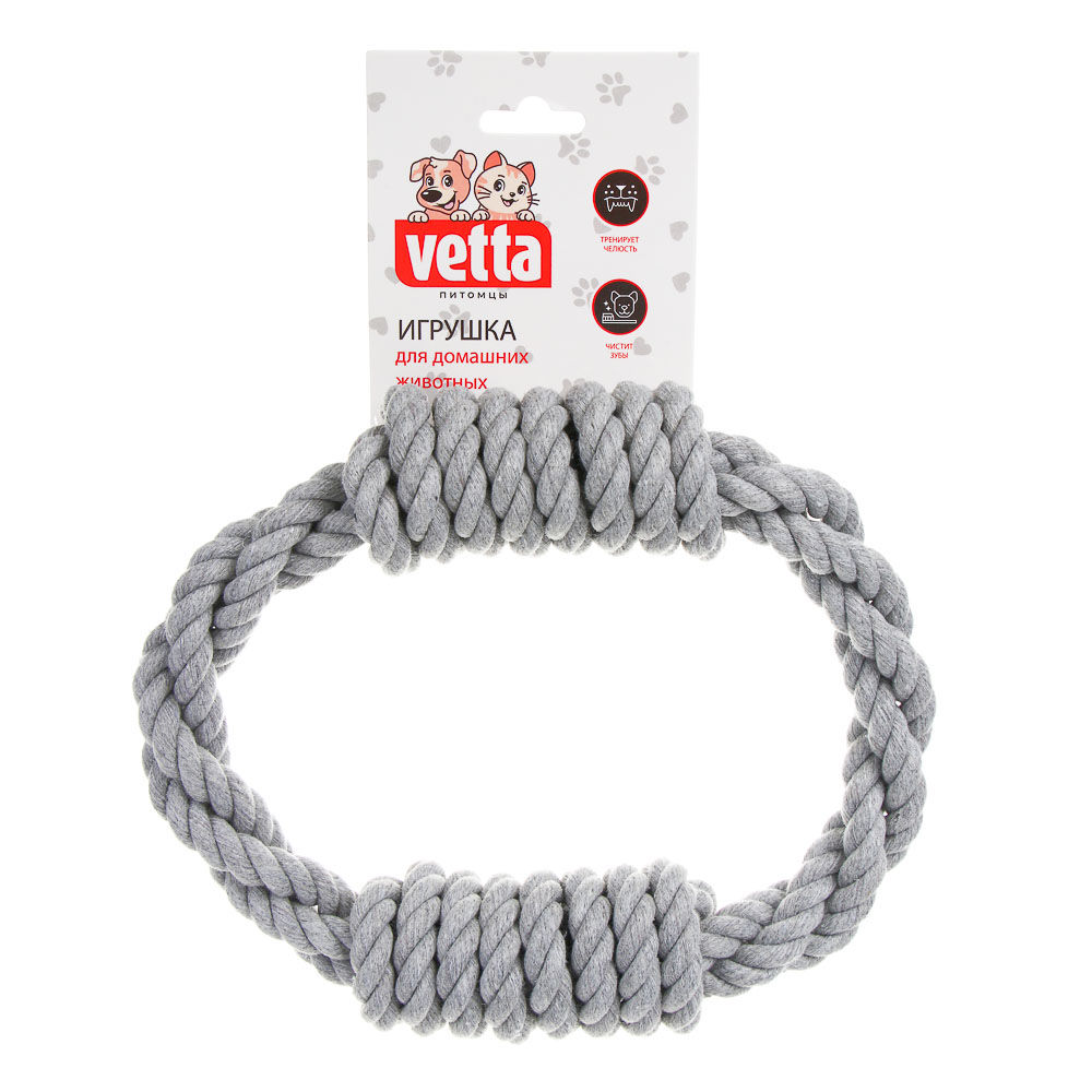 VETTA Игрушка для домашних животных, грейфер, хлопок, 21х1 см, арт.№ 273-483