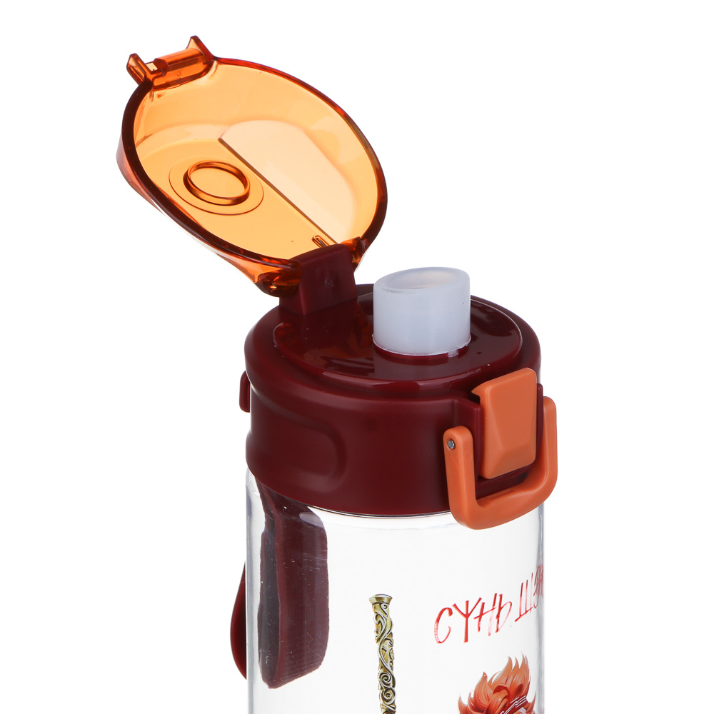 BY Русские Супергерои, Бутылка спортивная, 7,3x21,3 см, 600мл,"Сунь Шэн", PC, PP, арт.№ 088-099