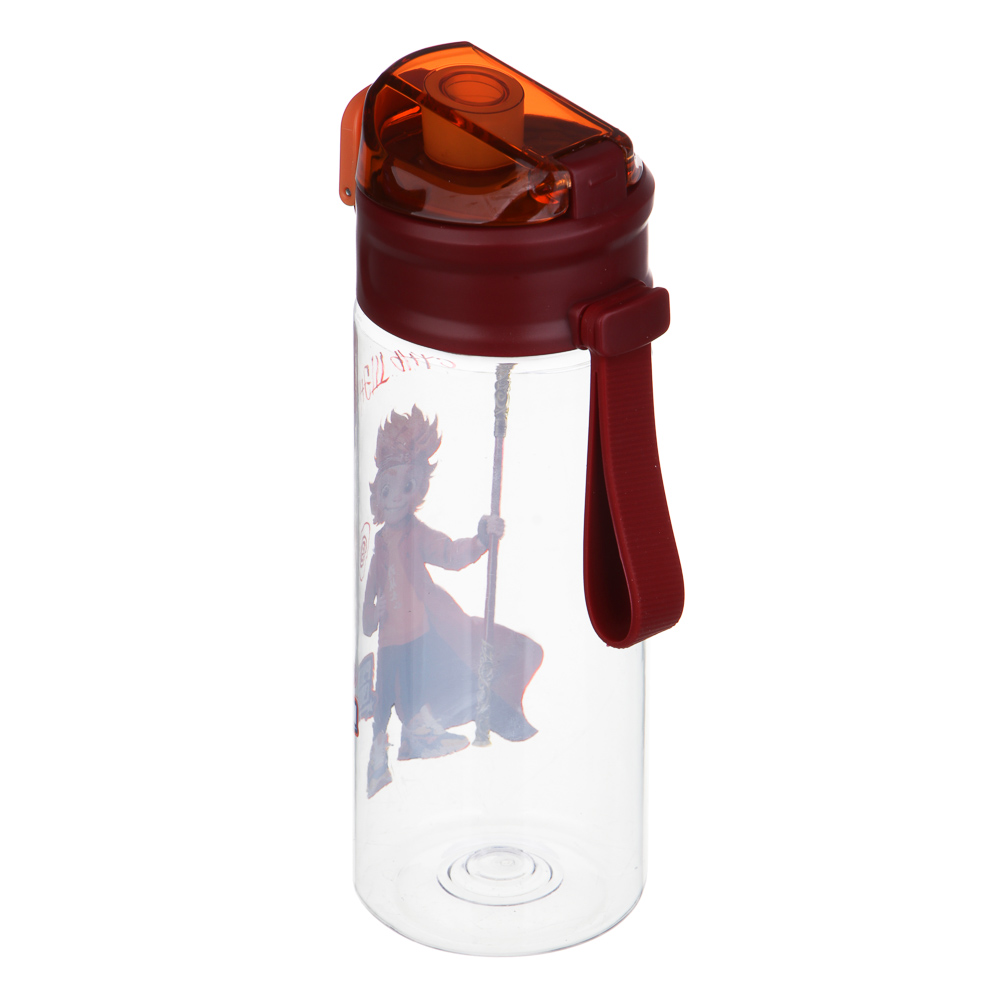 BY Русские Супергерои, Бутылка спортивная, 7,3x21,3 см, 600мл,"Сунь Шэн", PC, PP, арт.№ 088-099