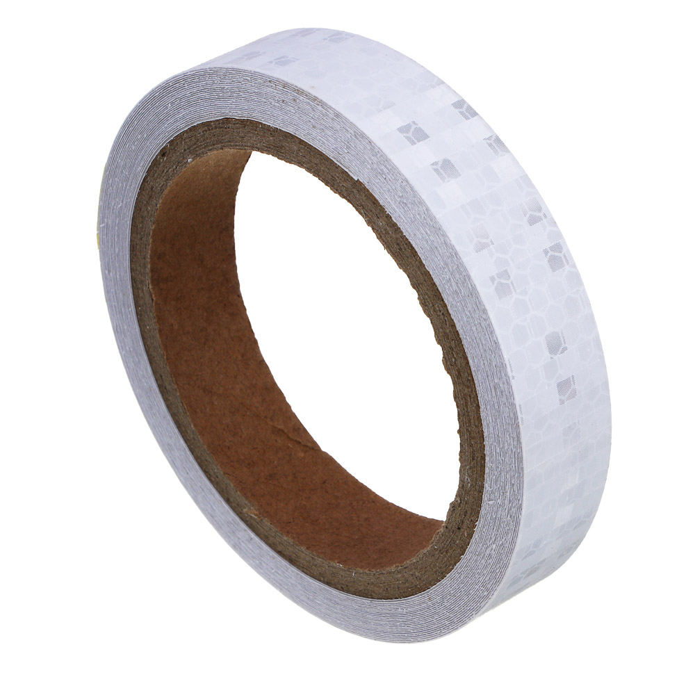 РОКОТ Лента светоотражающая 2см x 8м, белая, арт.№ 754-052