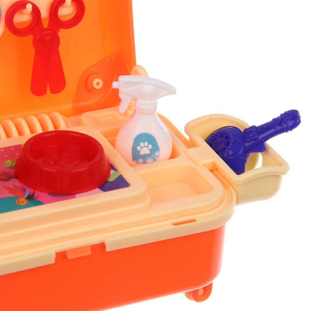 ИГРОЛЕНД Питомец с акс. в чемодане PP, ABS, 10х16х6,5 см, арт.№ 258-089