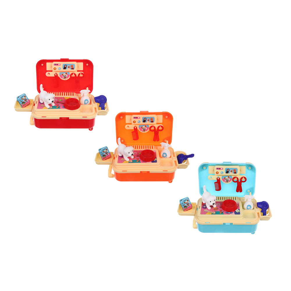 ИГРОЛЕНД Питомец с акс. в чемодане PP, ABS, 10х16х6,5 см, арт.№ 258-089