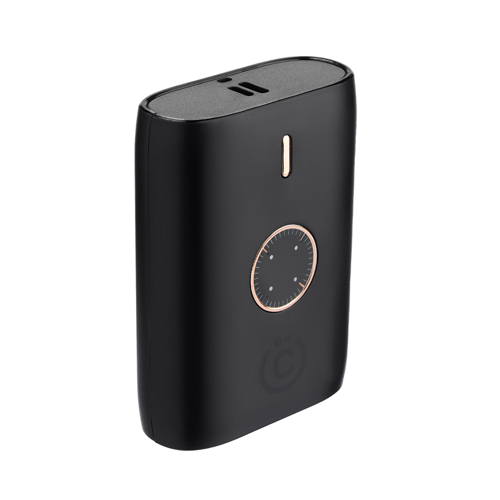 ВСЁГАЗИН Аккумулятор мобильный, 10000 мАч, USB + Type-C, Быстрая зарядка QC3.0+PD, 3А, Чёрный, арт.№ 031-053