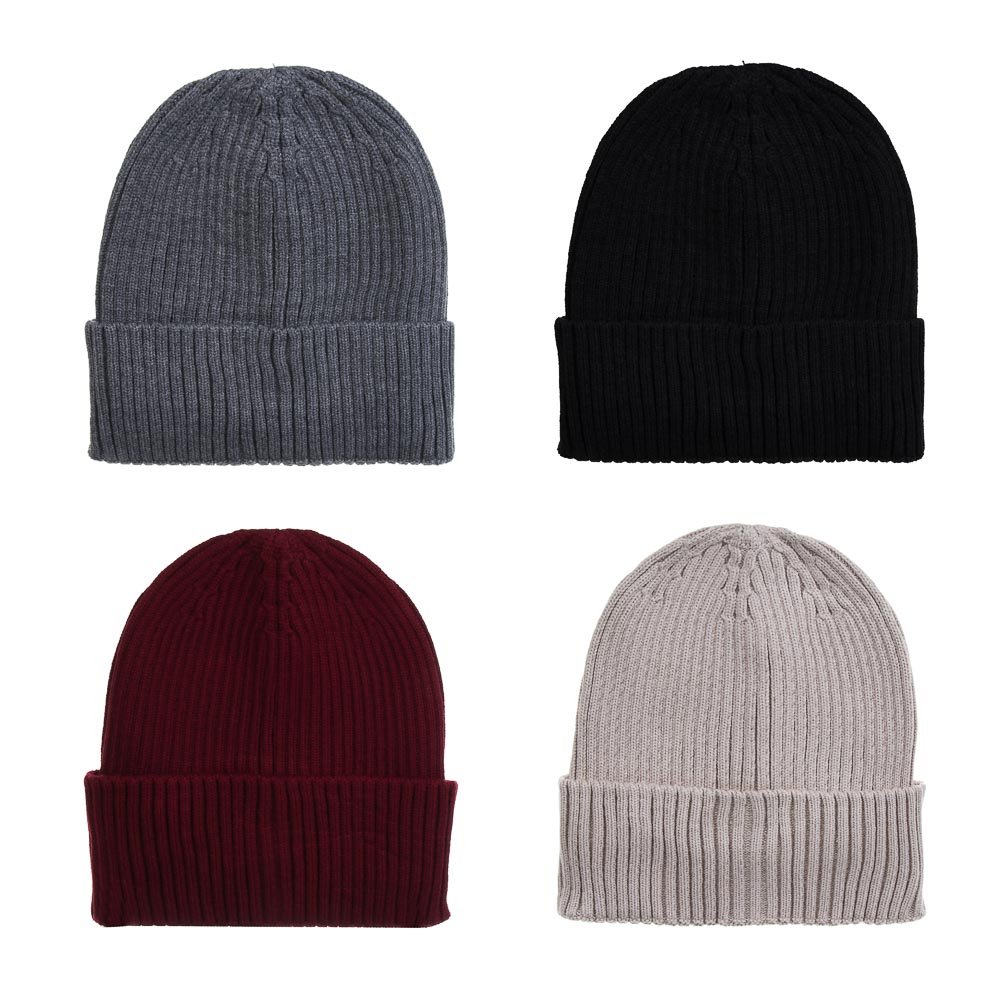 GALANTE Шапка женская бини однослойная, р.56, 100% акрил, цвета в ас-те, ОЗ25-01, арт.№ 314-972