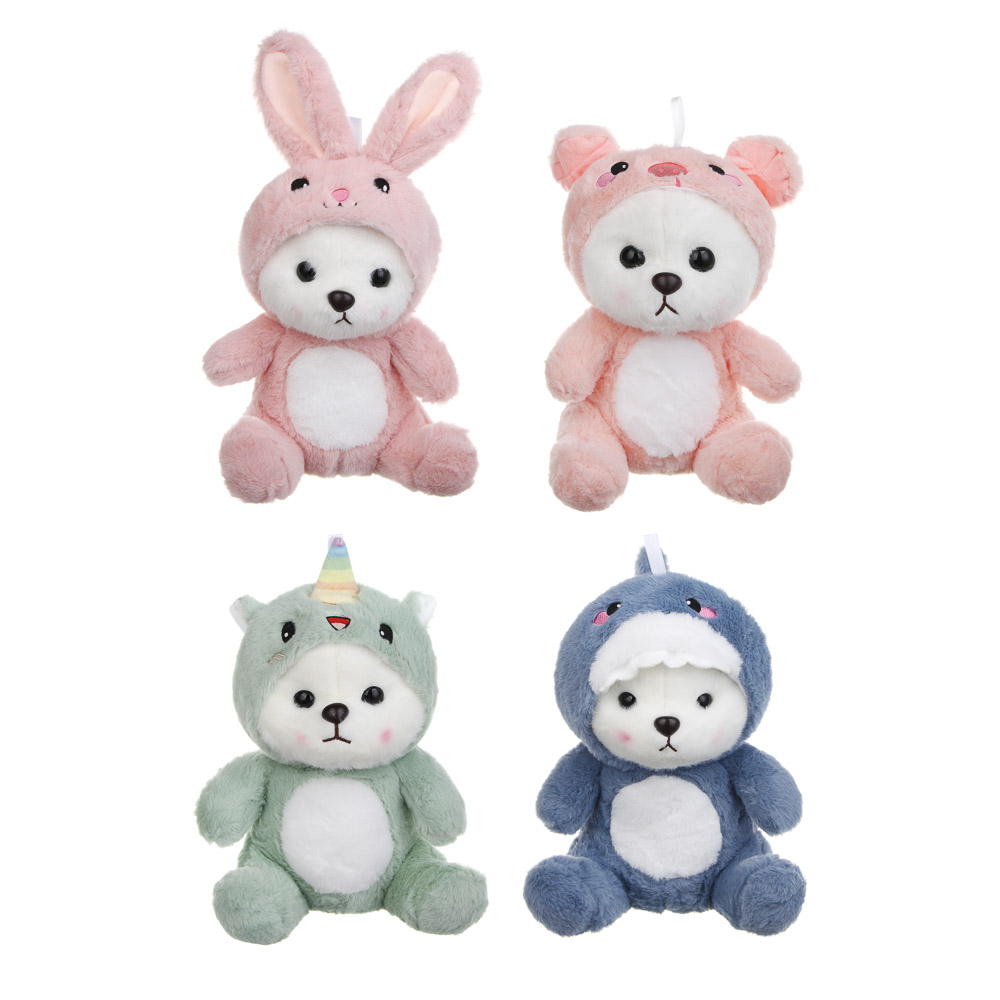 ИГРОЛЕНД Игрушка мягкая "Мишутка в костюме", 30 см, полиэстер, арт.№ 264-525