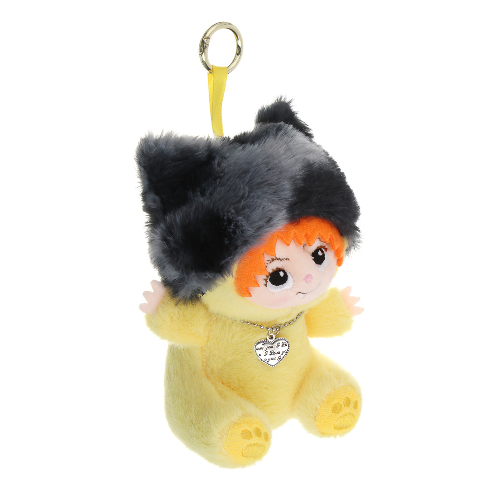 ИГРОЛЕНД Игрушка мягкая "Чудашка" с подвесом, 15 см, полиэстер, металл, микс видов, арт.№ 264-526