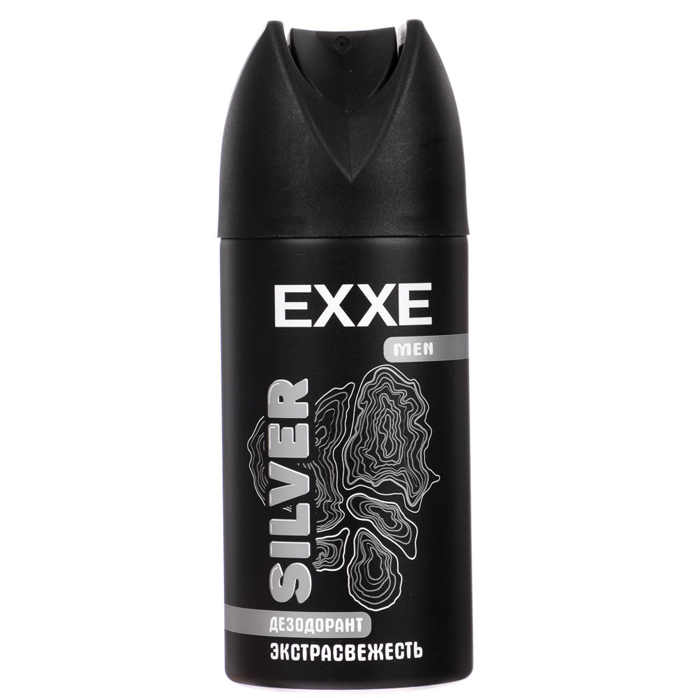 Дезодорант аэрозоль мужской EXXE MEN SILVER, 150мл, арт.№ 975-004