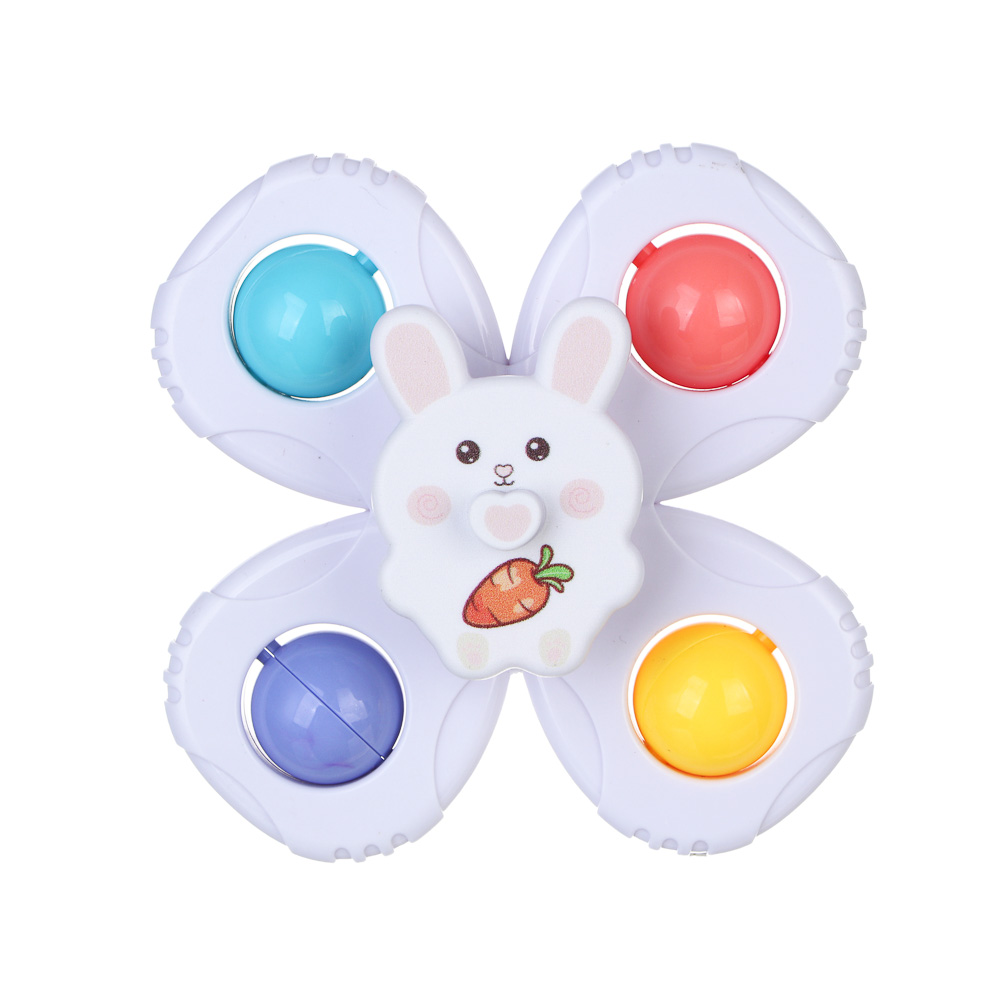 Развивающая игрушка сортер "Крутящиеся фигурки", ABS, силикон, 13,5х6х11см, арт.№ 262-543