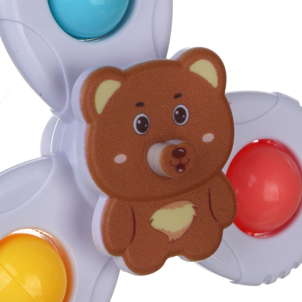 Развивающая игрушка сортер "Крутящиеся фигурки", ABS, силикон, 13,5х6х11см, арт.№ 262-543