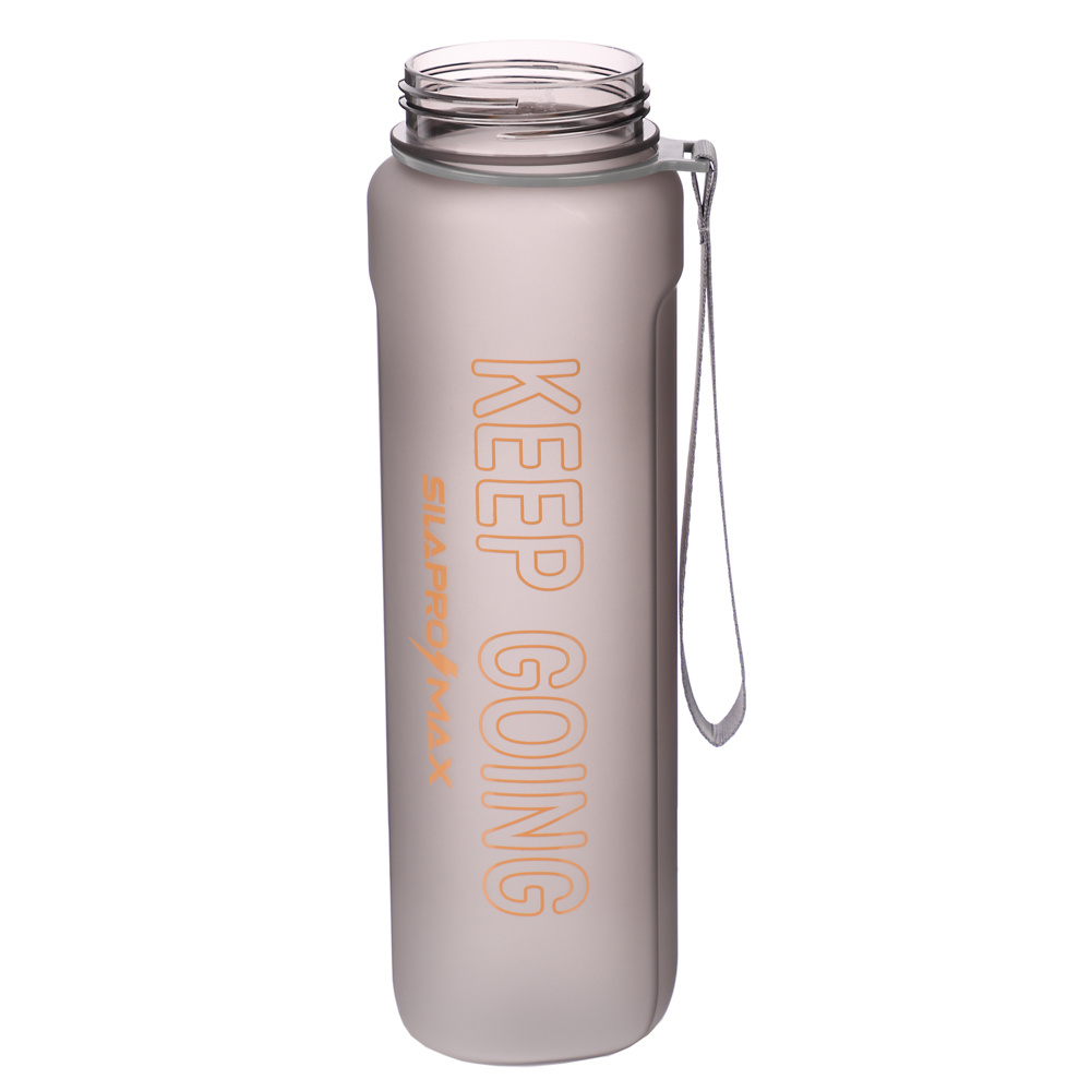 SILAPRO MAX Бутылка спортивная с замком, ULTIMATE GREY, 900мл, PC, арт.№ 088-038