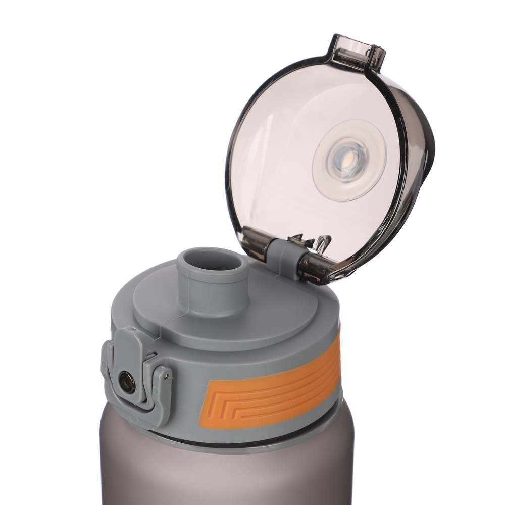 SILAPRO MAX Бутылка спортивная с замком, ULTIMATE GREY, 900мл, PC, арт.№ 088-038