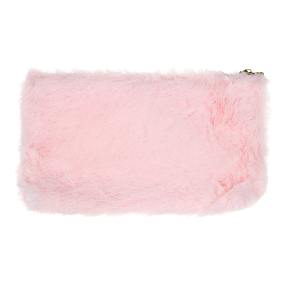 Пенал школьный плоский 22,5х14 см ЦАРЕВНА ЛЕБЕДЬ, ПВХ с эффектом "металлик", плюш, арт.№ 524-224