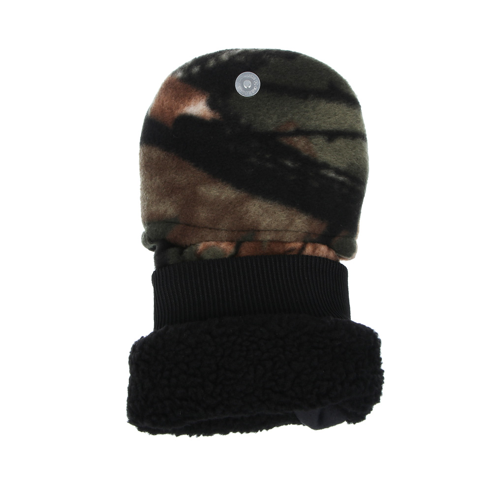 Варежки зимние флисовые с клапаном на магните тм AZOR FISHING, 28х11,5 см, арт.№ 127-033