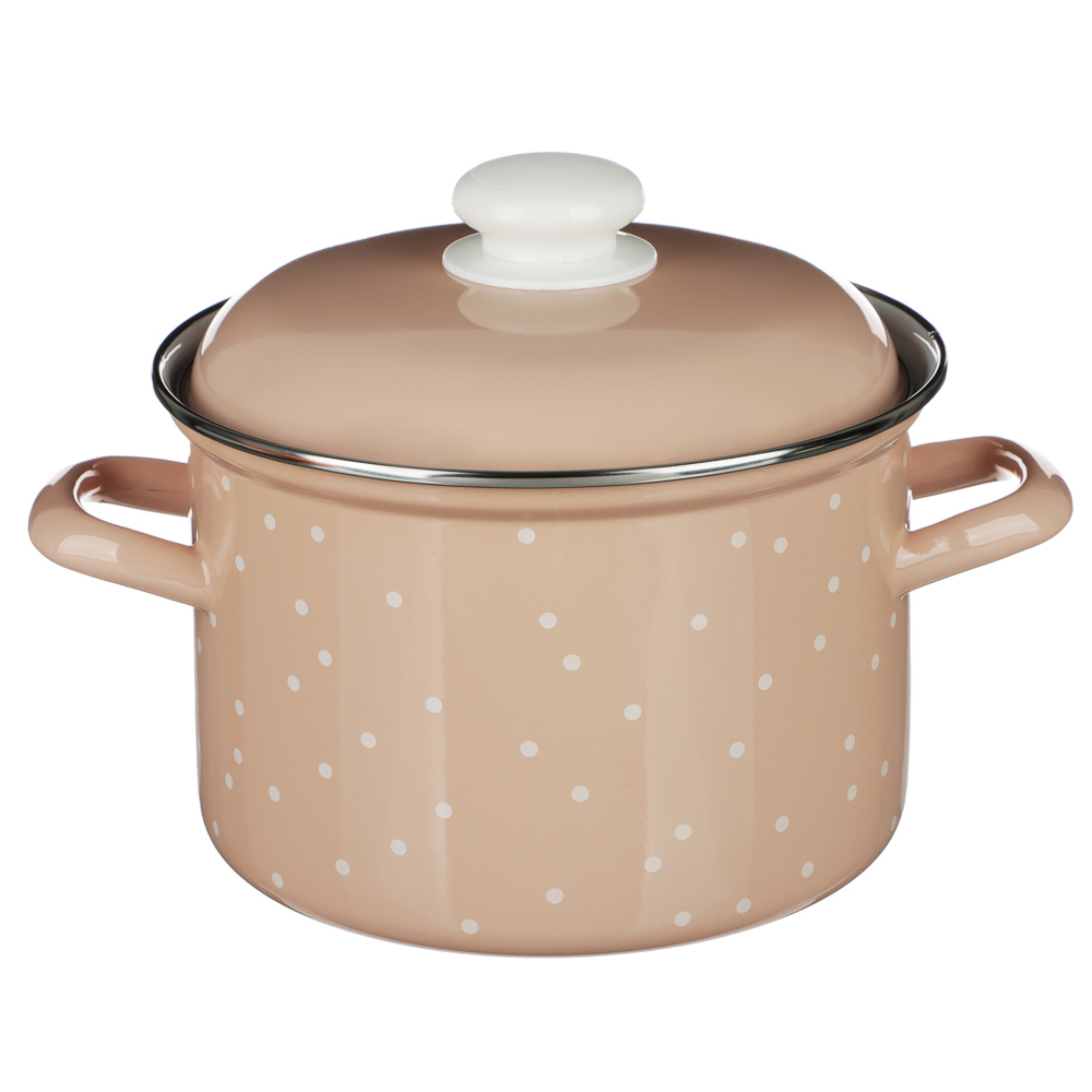 Горох Кастрюля эмалированная 4,5 л, арт.№ 894-518