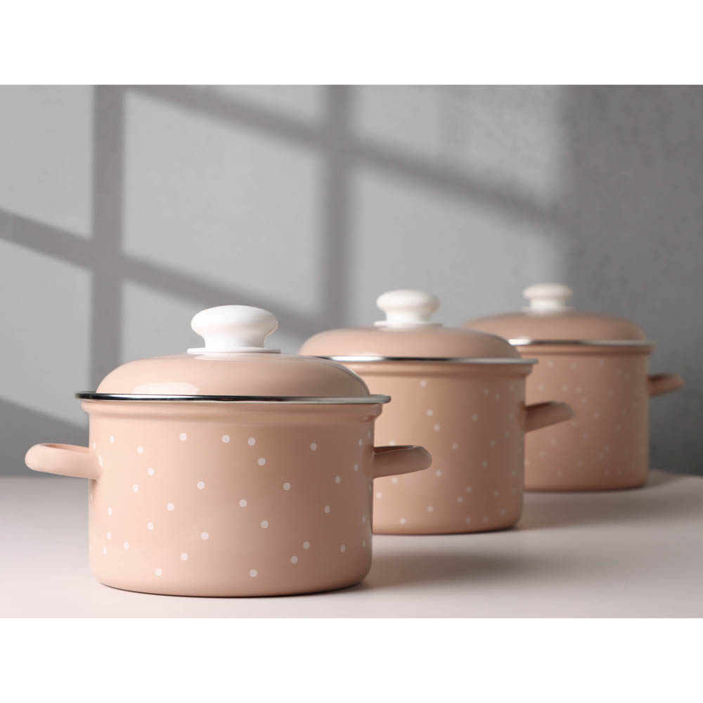 Горох Кастрюля эмалированная 4,5 л, арт.№ 894-518