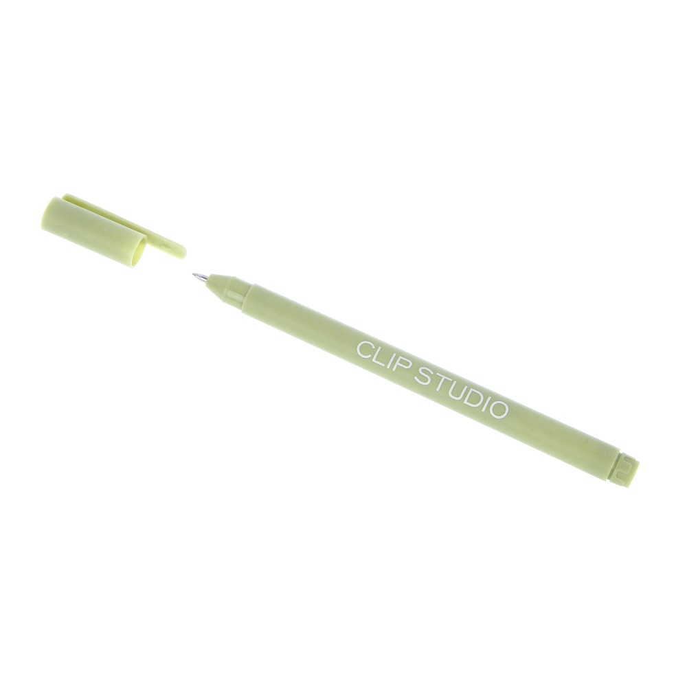 Набор гелевых ручек ClipStudio 6 пастельных цветов, наконечник 0,5 мм, в ПВХ пенале с подвесом, арт.№ 614-104