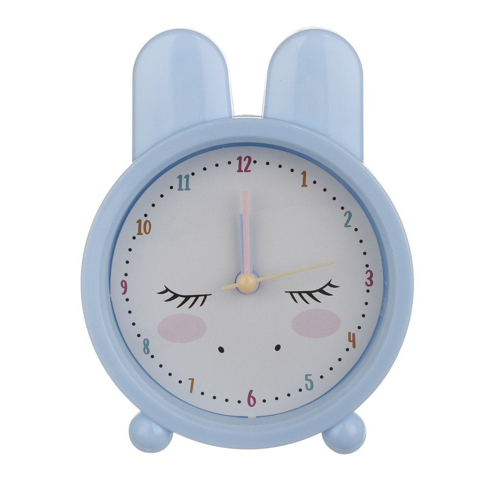 Будильник тм LADECOR CHRONO 10x4x13 см, пластик, стекло, 1xAA, 4 цвета, арт.№ 529-333