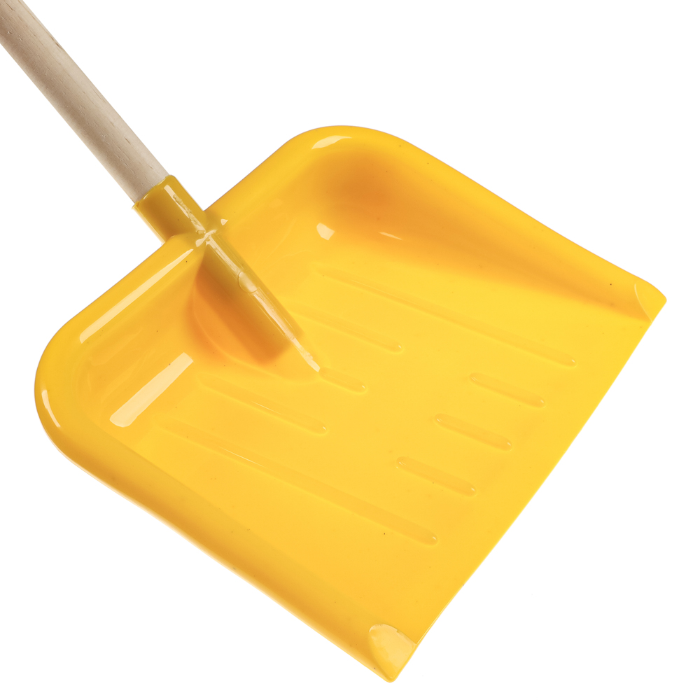 Лопатка пластмассовая с деревянным черенком 80см, РДП80, арт.№ 074-001