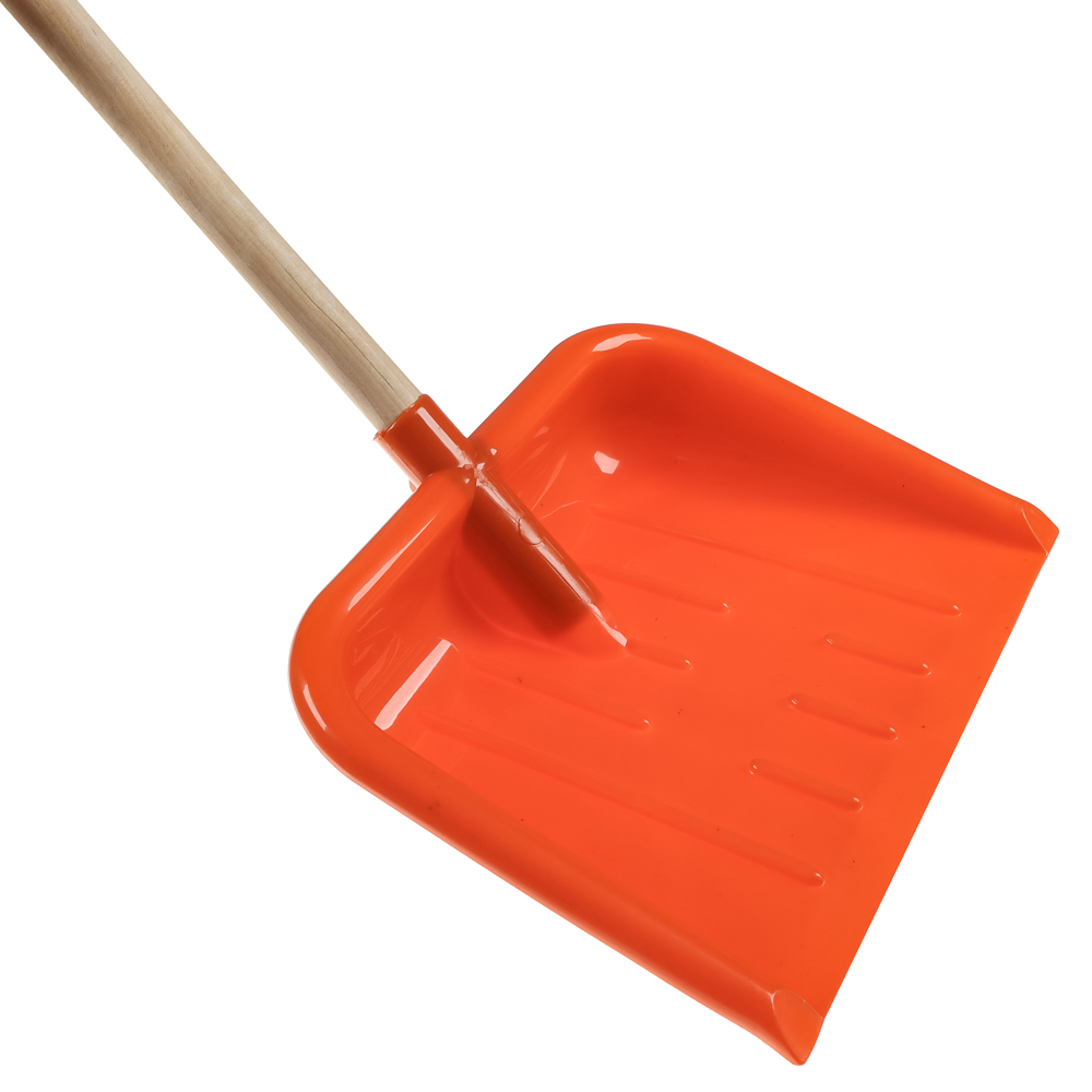 Лопатка пластмассовая с деревянным черенком 80см, РДП80, арт.№ 074-001