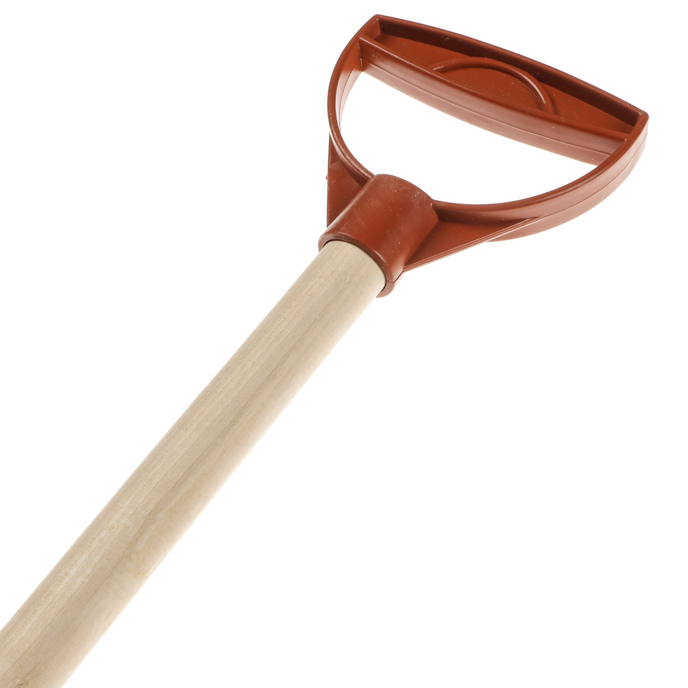 Лопатка пластмассовая с деревянным черенком 80см, РДП80, арт.№ 074-001