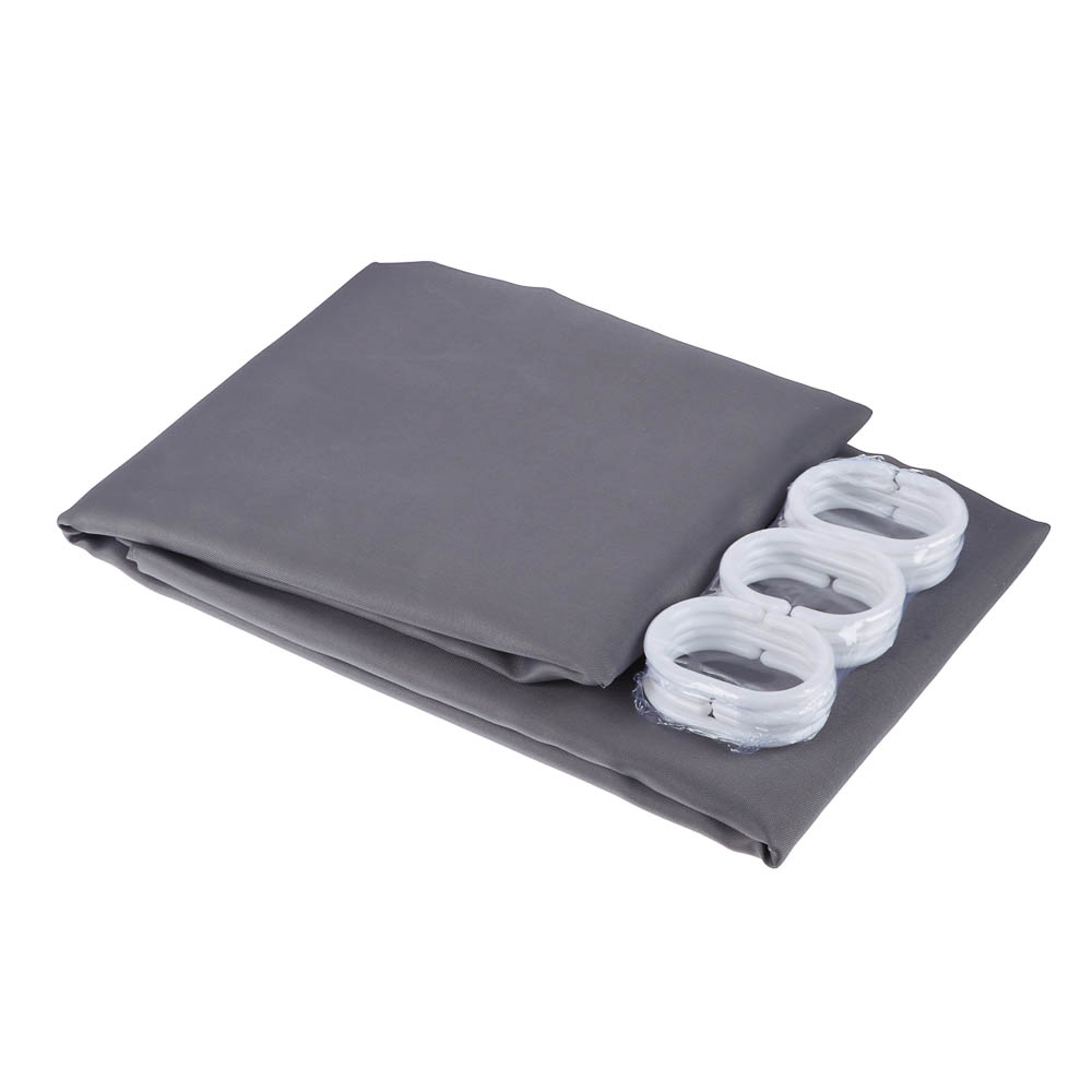 Шторка для ванной тм VETTA Фора, с утяжелителем, полиэстер 80 г/м2, 180x180 см, 2 цвета, арт.№ 461-621