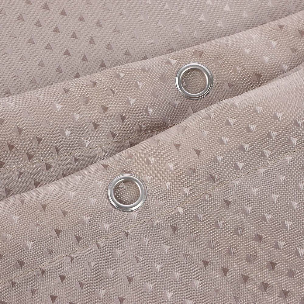 Шторка для ванной тм VETTA Ромбы, с утяжелителем, полиэстер 80 г/м2, 180x180 см, 3 цвета, арт.№ 461-622