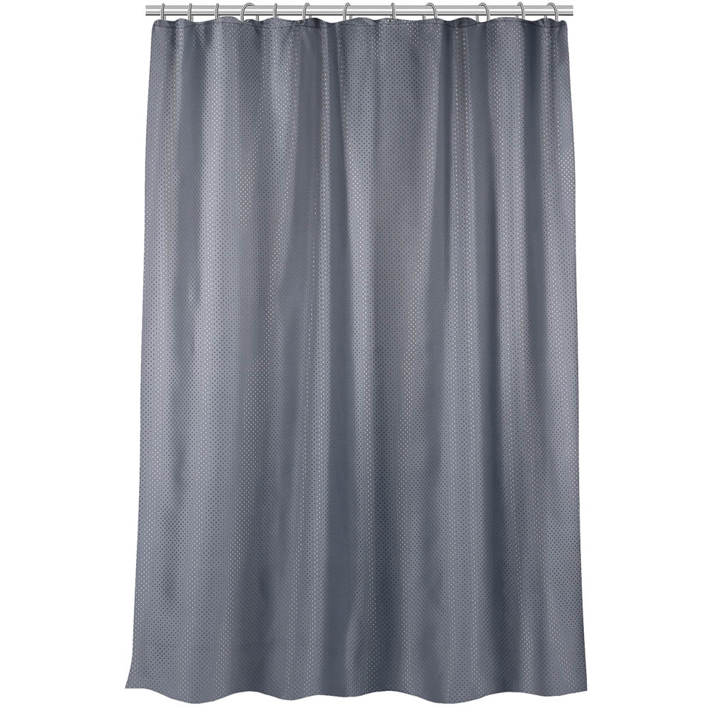 Шторка для ванной тм VETTA Ромбы, с утяжелителем, полиэстер 80 г/м2, 180x180 см, 3 цвета, арт.№ 461-622