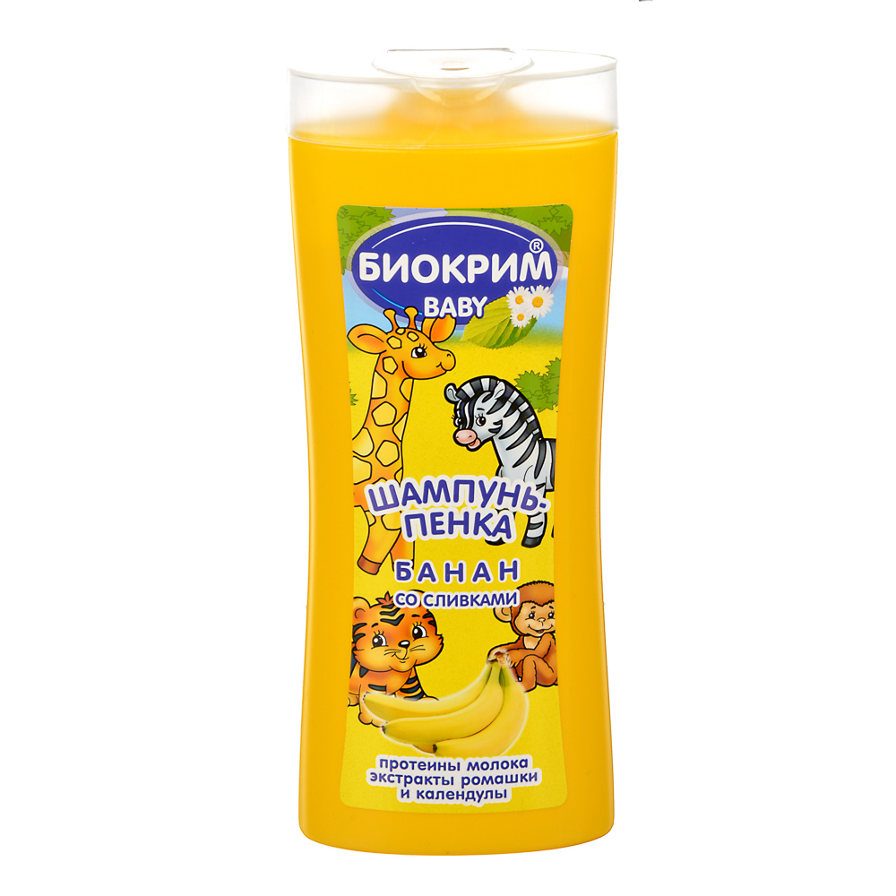 Шампунь-пенка детский "банан со сливками/клубника со сливками" 250мл,00035/00036, арт.№ 927-048