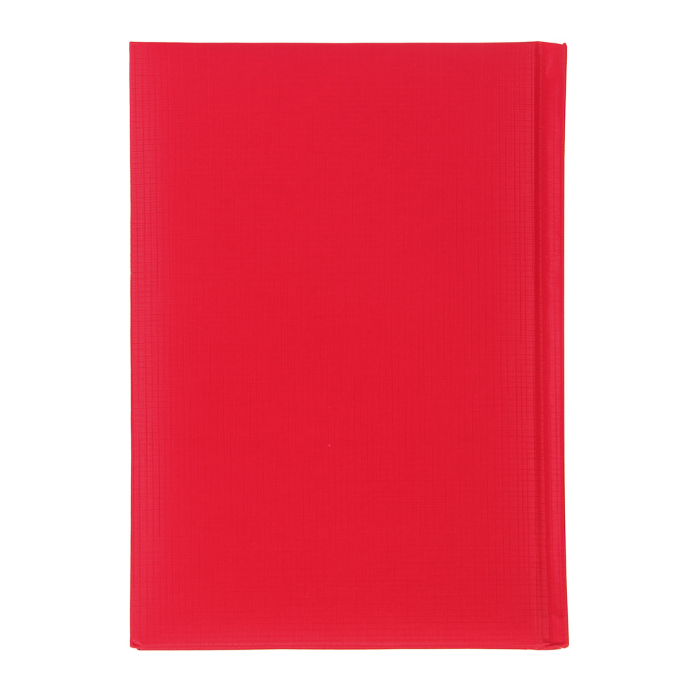 Ежедневник на 2025 "ТЕКСТУР" А5, 352 стр., твердая обложка с поролоном, фактурный бумвинил, красный, арт.№ 572-227